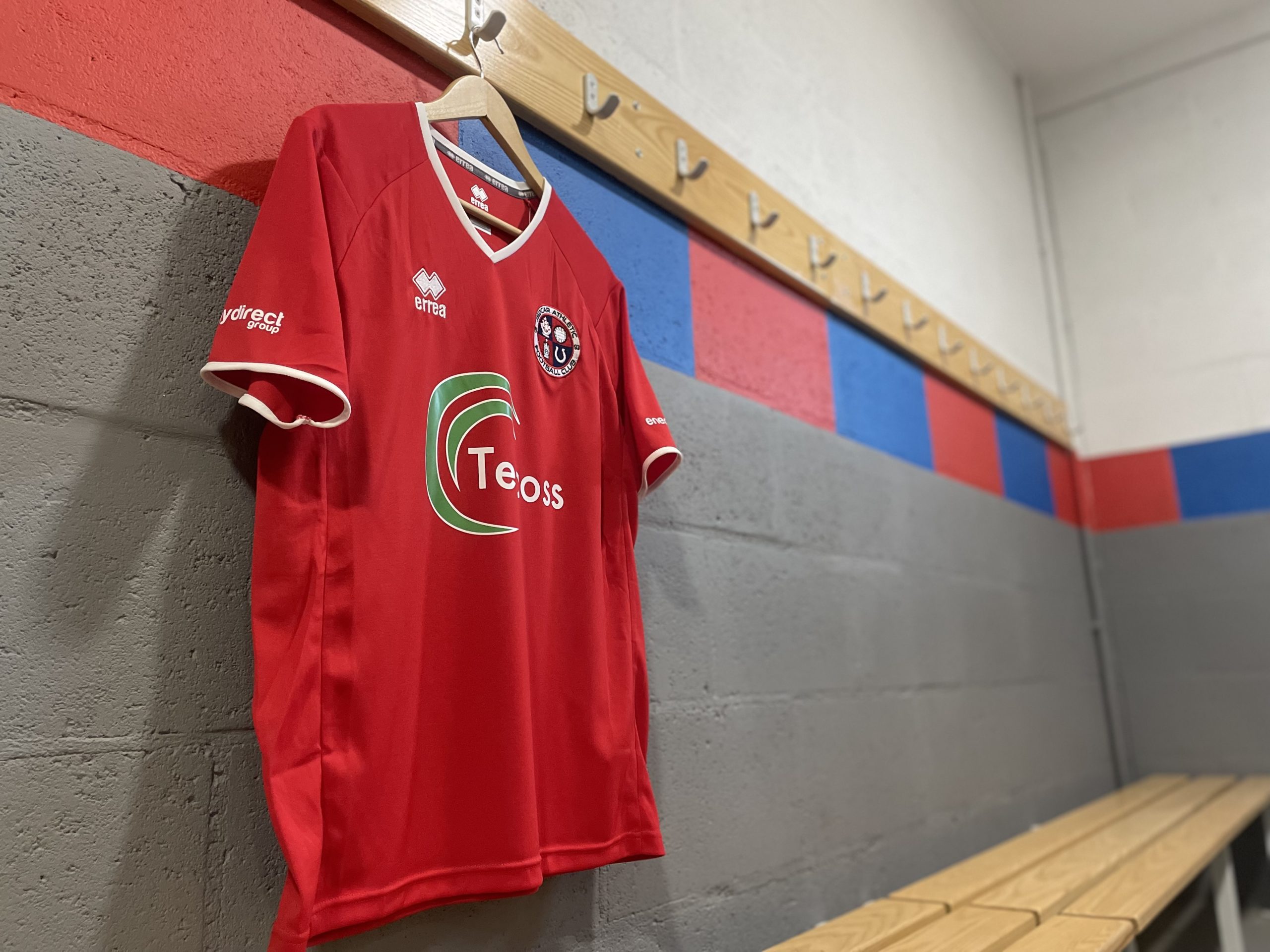 Read more about the article Red for Redcar: 2024/25 Home Shirt on sale tomorrow