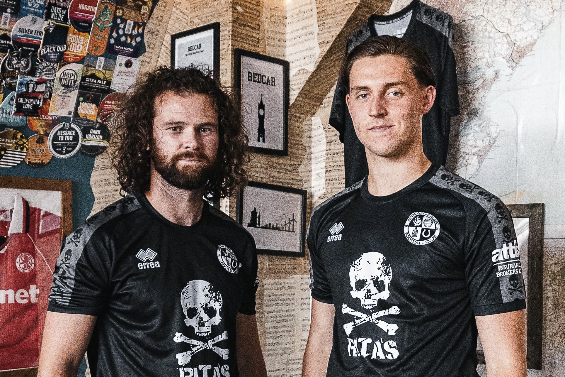 Read more about the article Redcar Athletic partner with Rita’s to launch striking black third kit